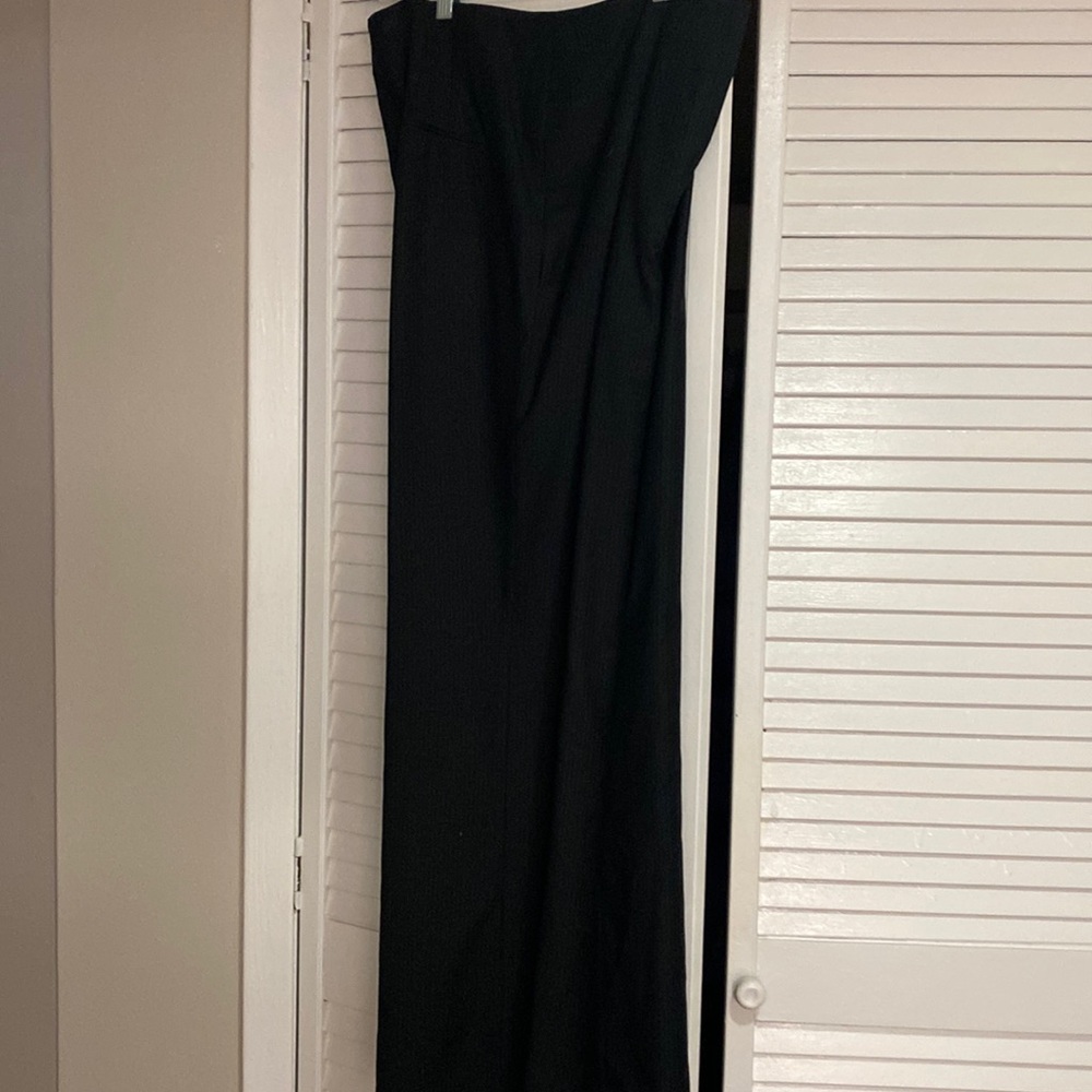 Pinstripe dress pants